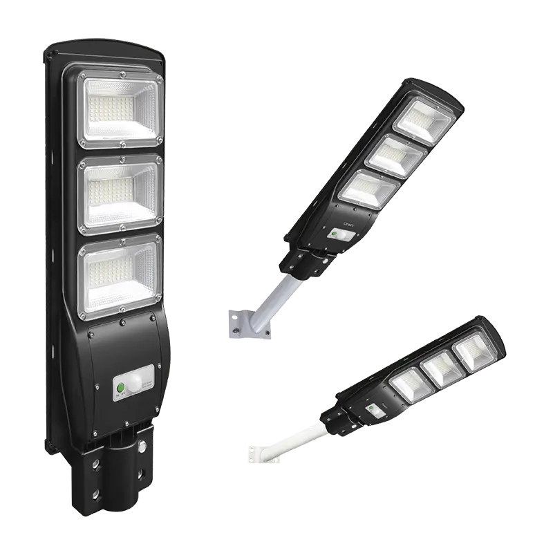 Lampadaire solaire 3000 lumens 